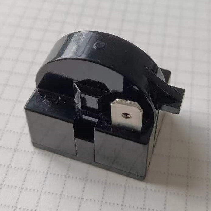 Refrigerator thermal overload protector 4TM butterfly refrigeration compressor flat protection PTC starter relay manufacturers wholesale