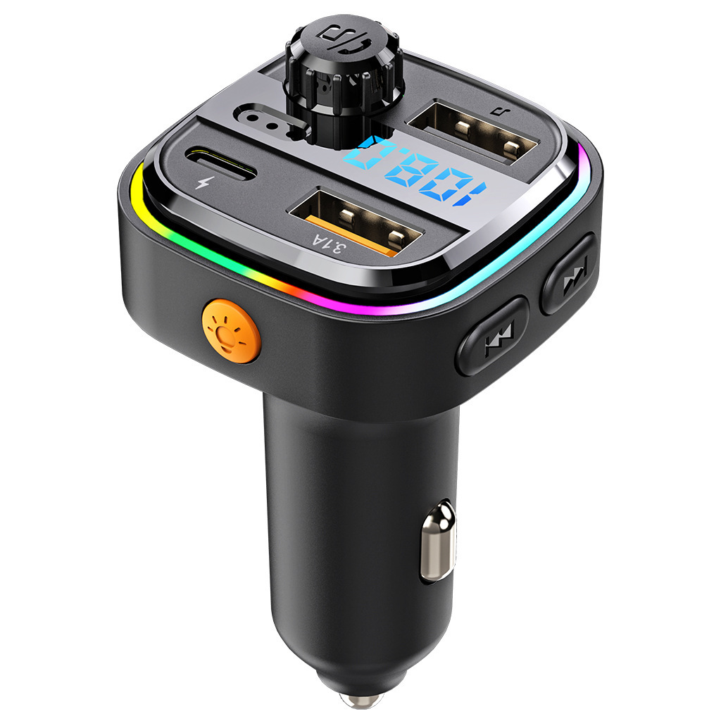 C26 car bluetooth MP3 music player BT5.0 car FM transmitter hands-free call mobile phone music