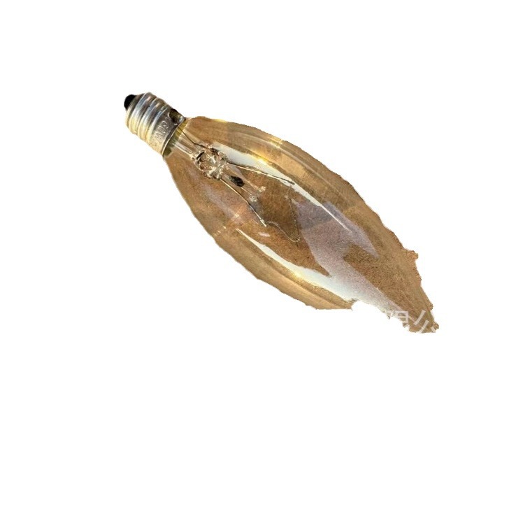 Factory supply C35 incandescent bulb/C32 candle bulb/C32 small pull tail light string salt lamp American 110VE12