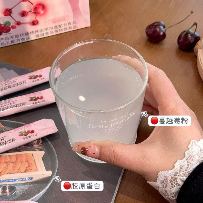 Collagen Cranberry Solid Beverage COLLAGEN CRANBERRY Boxed 30 Small Peptides