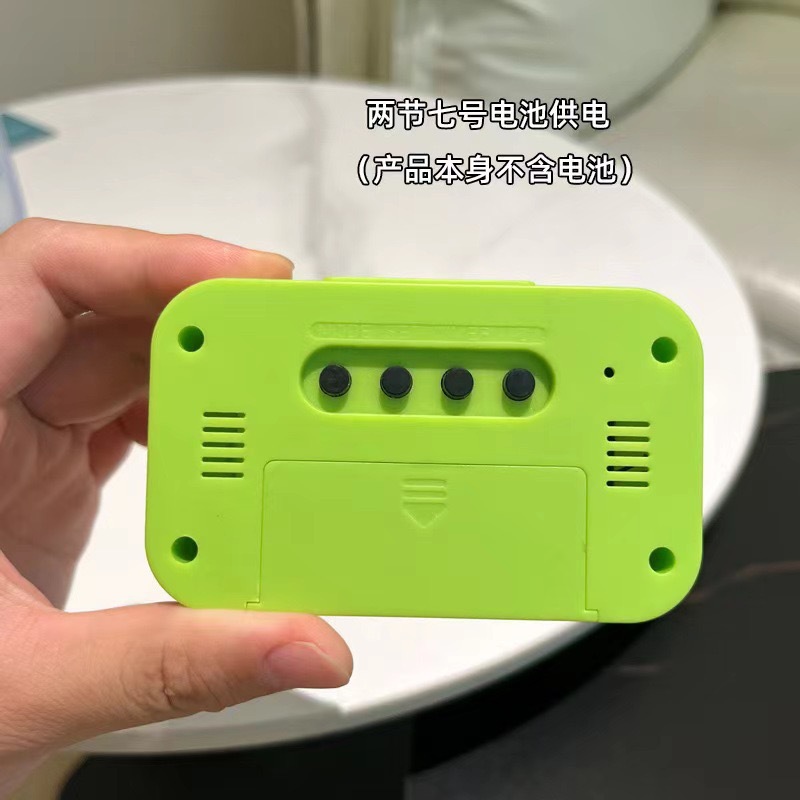 2024 alarm clock student children smart desktop simple luminous digital desk clock multi-function LCD smart clock wholesale