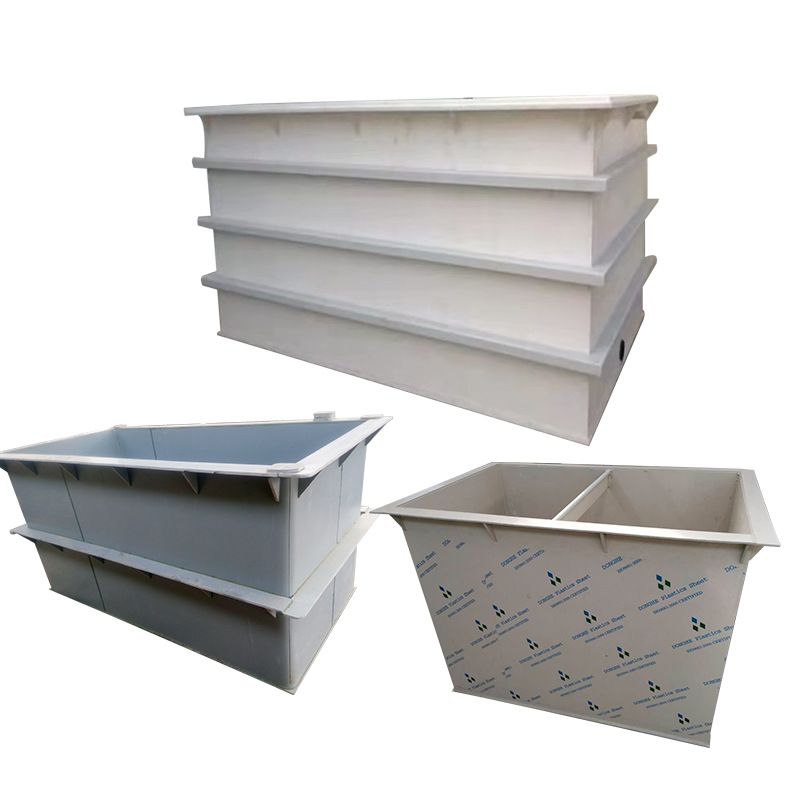 Manufacturer Customized Pp Sink Pickling Tank Anti-Corrosion Chemical Plating Plant Electrolytic Pickling Tank Industrial Chemical Laboratory