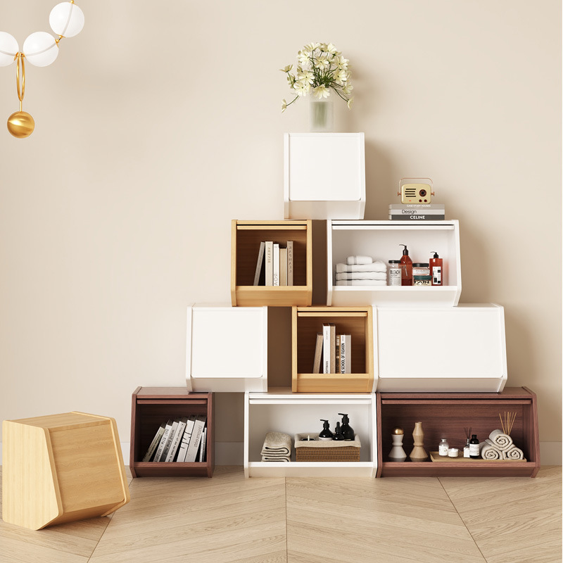 Шкаф с комбинированными ячейками, многослойный, для хранения игрушек и закусок с дверцей