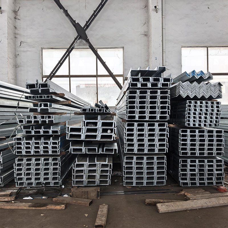 Manufacturers Supply Q235B Galvanized Steel Channel 5 # -20 # Hot Rolled Channel Steel U-Shaped Galvanized Channel Steel with Complete Specifications in Stock