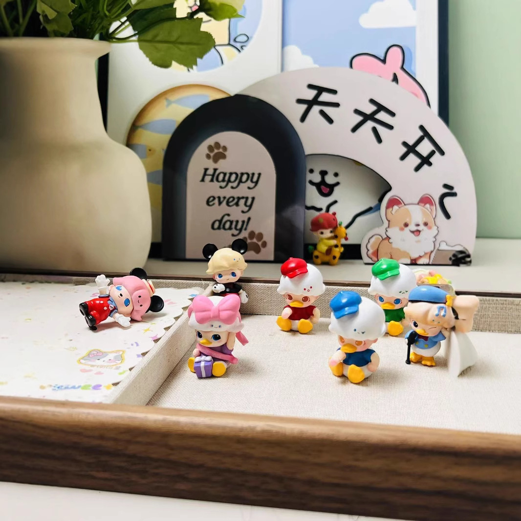 Dimoo Disney совместная серия слепая коробка ручной работы Микки Дональд Дак DIY милые