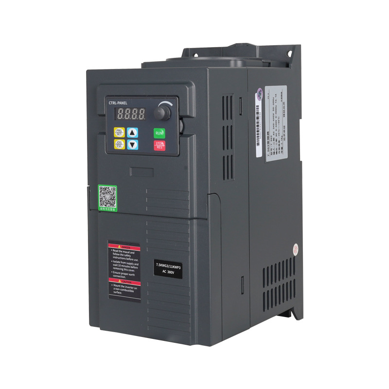 Kupai Three-phase Inverter 380V Heavy Duty Vector 0.75/1.5/4/7.5KW Industrial Fan Motor Speed Regulation