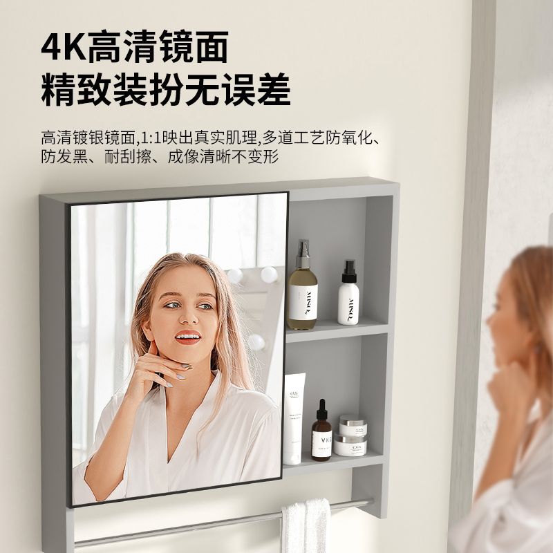 Space Aluminum Wash Basin Rock Board Bathroom Cabinet Combination Bathroom Small Apartment Washstand Integrated Ceramic Basin Washbasin