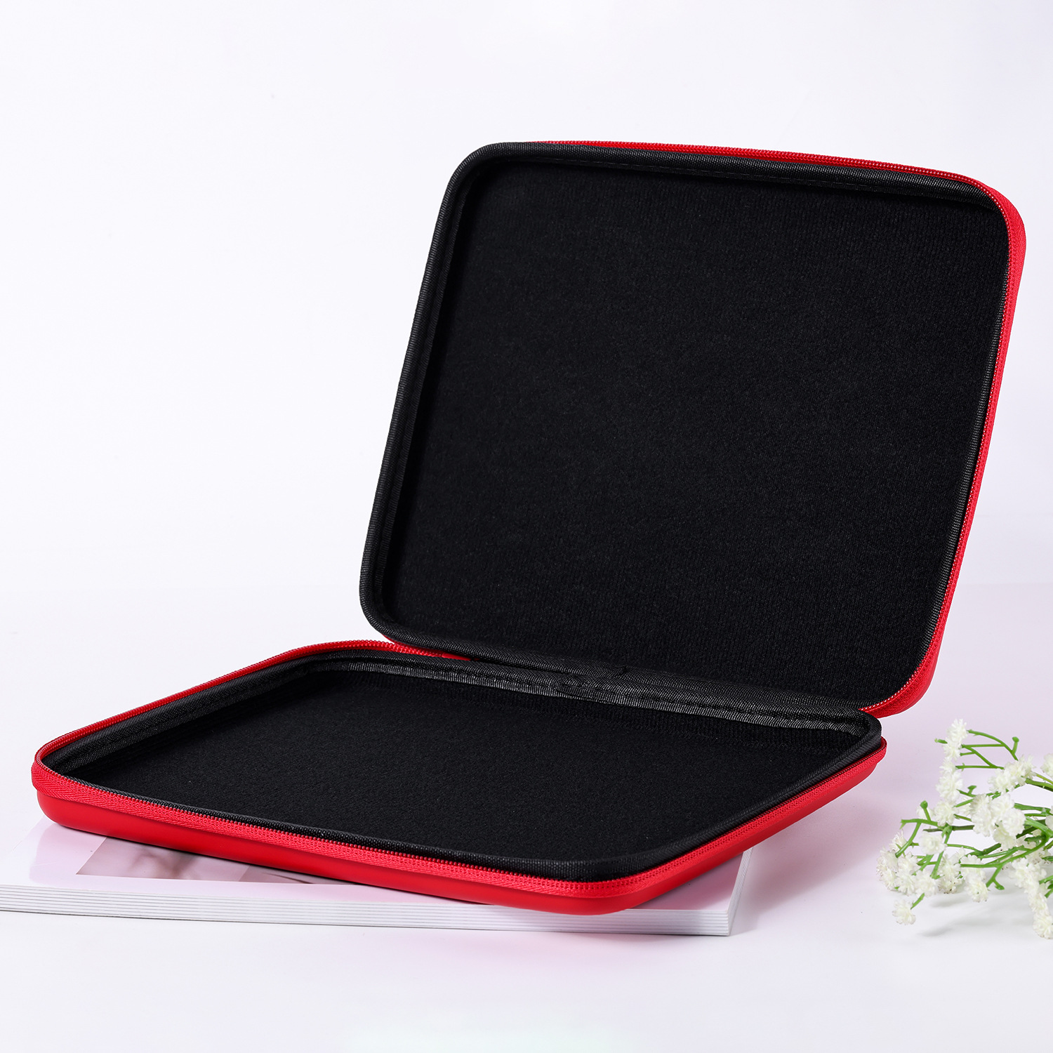 EVA Apple Tablet Storage Bag ipad Zipper Bag Xiaomi Huawei Universal Business Full Opening and Casing Convenient Protection Bag