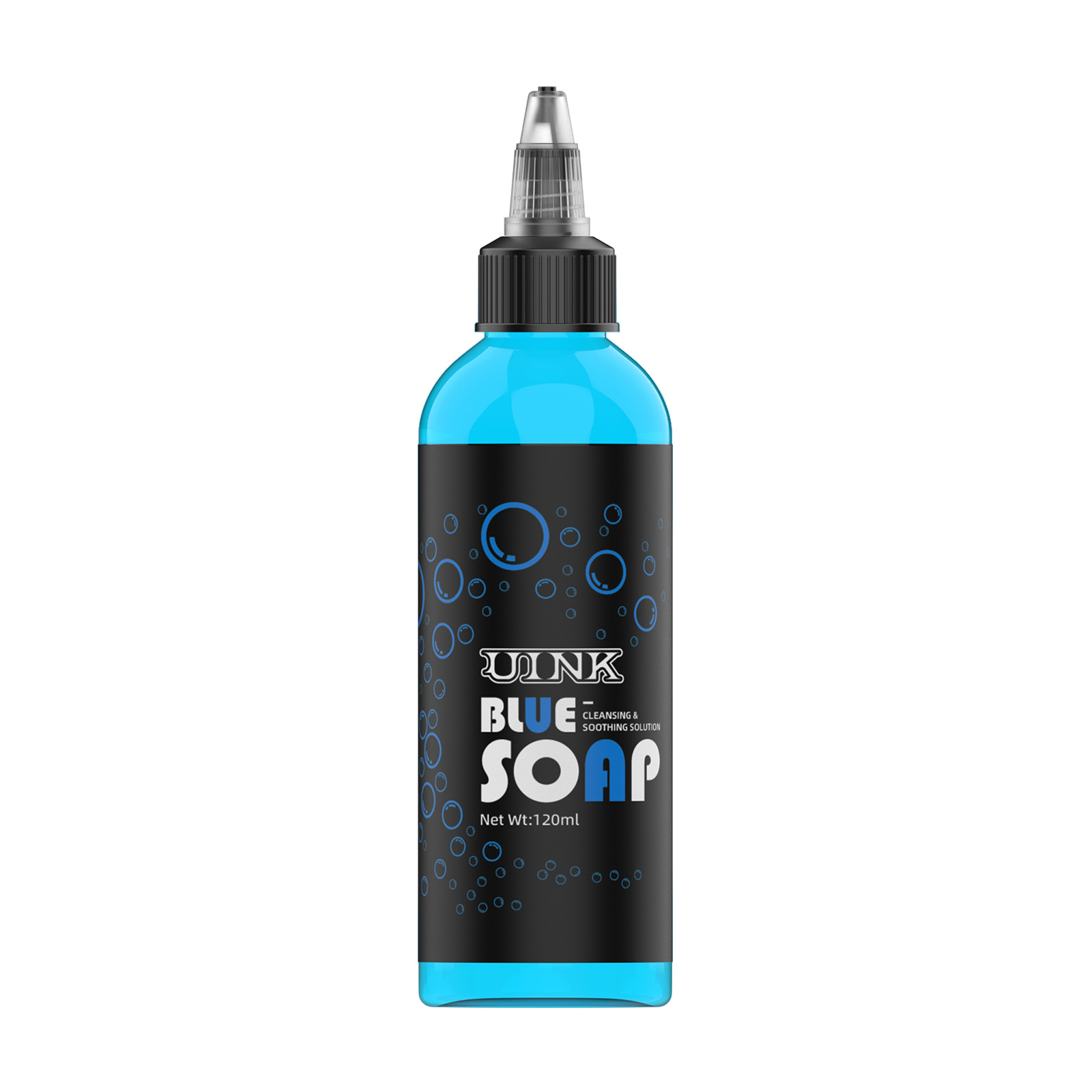 Cross-border Explosions UINK Tattoo Cyanobacteria 120ml Cyanobacteria Bubble Bottle suit Cyanobacteria Solution Tattoo Cleaning Tool