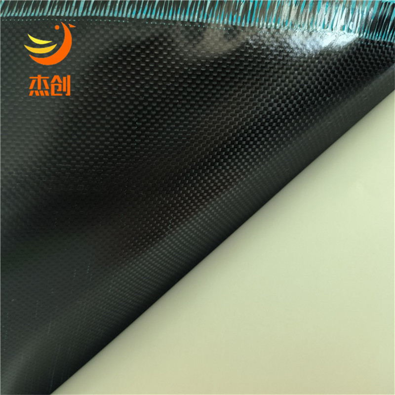 Препрег из углеродного волокна 1K, простая двусторонняя ткань, пропитанная клеевой лентой под давлением и при нагревании