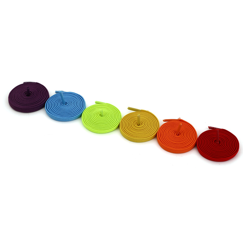 Small white shoes tie-free flat buckle elastic band men's and women's fixed shoelaces wholesale lazy people tie-free children's shoelaces