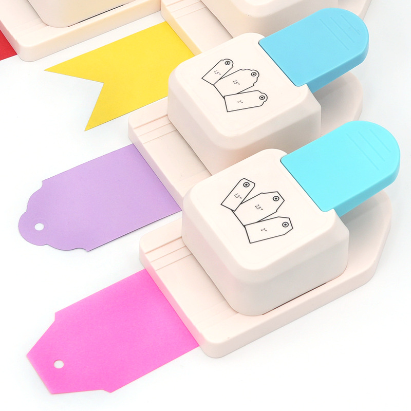 Upgraded Tag Bookmark Hole Puncher Loose-leaf Separator Label Puncher diy Bookmark Notes Classified Hand Account