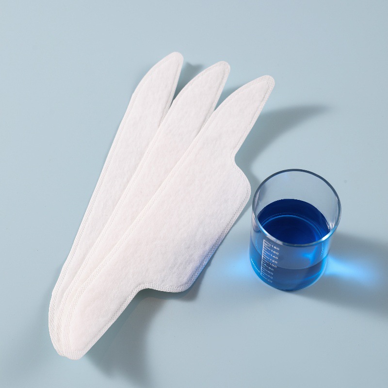 Factory direct selling disposable collar sweat pad anti-sweat anti-dirty anti-wear anti-perspirant stickers invisible super breathable collar stickers