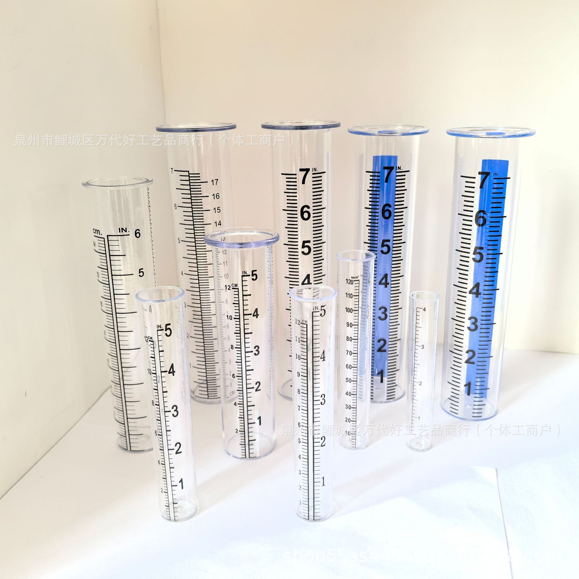 Пластиковая шкала, тестовая трубка, садовый стеклянный дождемер, трансграница, популярный дождесборник, наружный железный дождемер