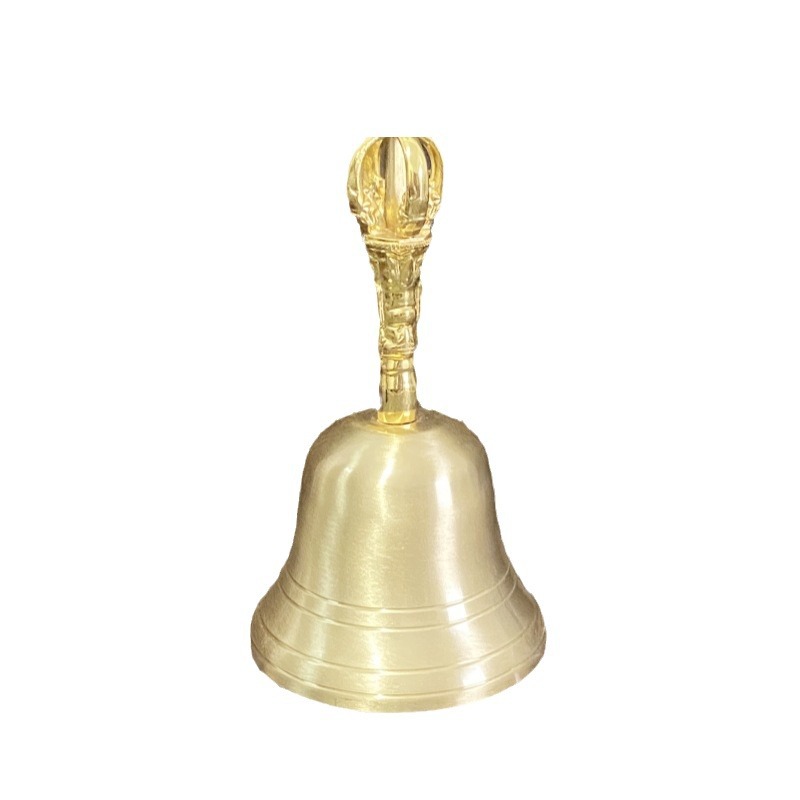 Factory direct supply pure copper thickened polished rattle rattle new paint hand rattle sound good square rattle wholesale