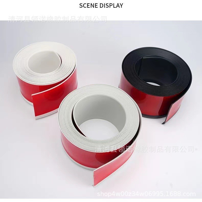 ПВХ плинтус самоклеящийся 10 см домашнее декорирование углов стен полоска открытого монтажа плоские наклейки плинтус мягкая линия наклейка на край стены