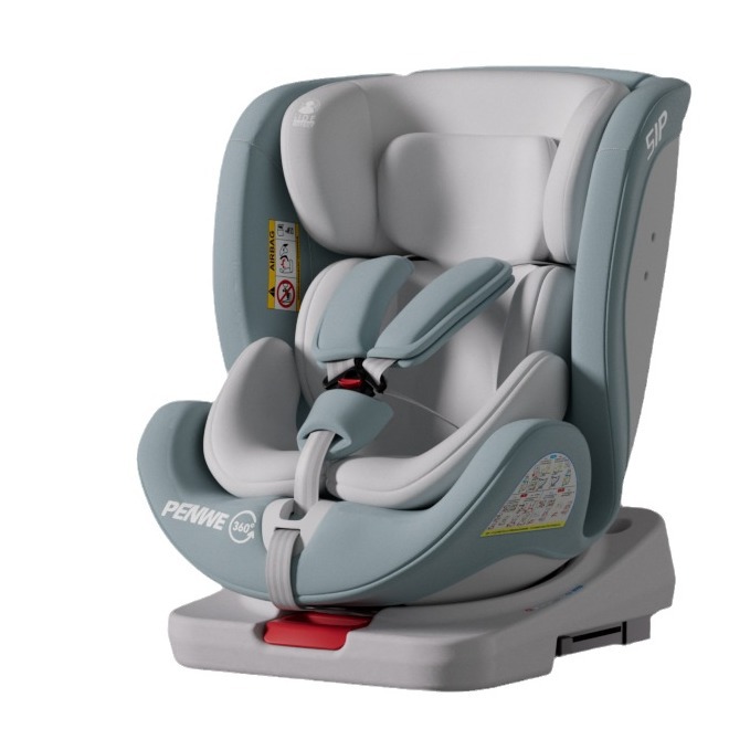 Child safety seat car baby car 360 degree rotating simple portable seat 0-12 years old