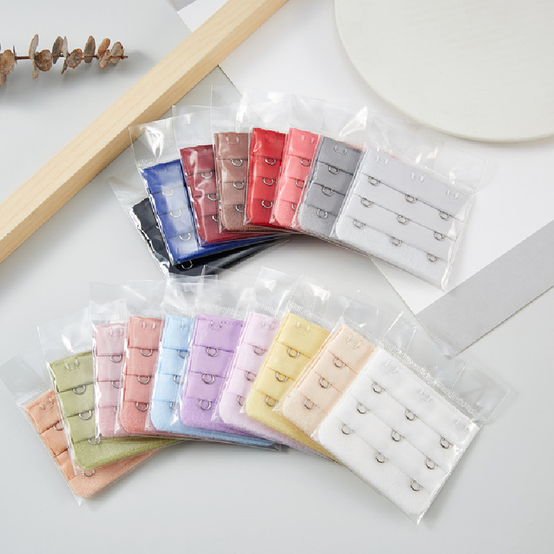 (Независимая упаковка) три ряда с тремя пряжками/удлинитель бюстгальтера/пряжка для нижнего белья/удлинитель для нижнего белья/регулировочная пряжка