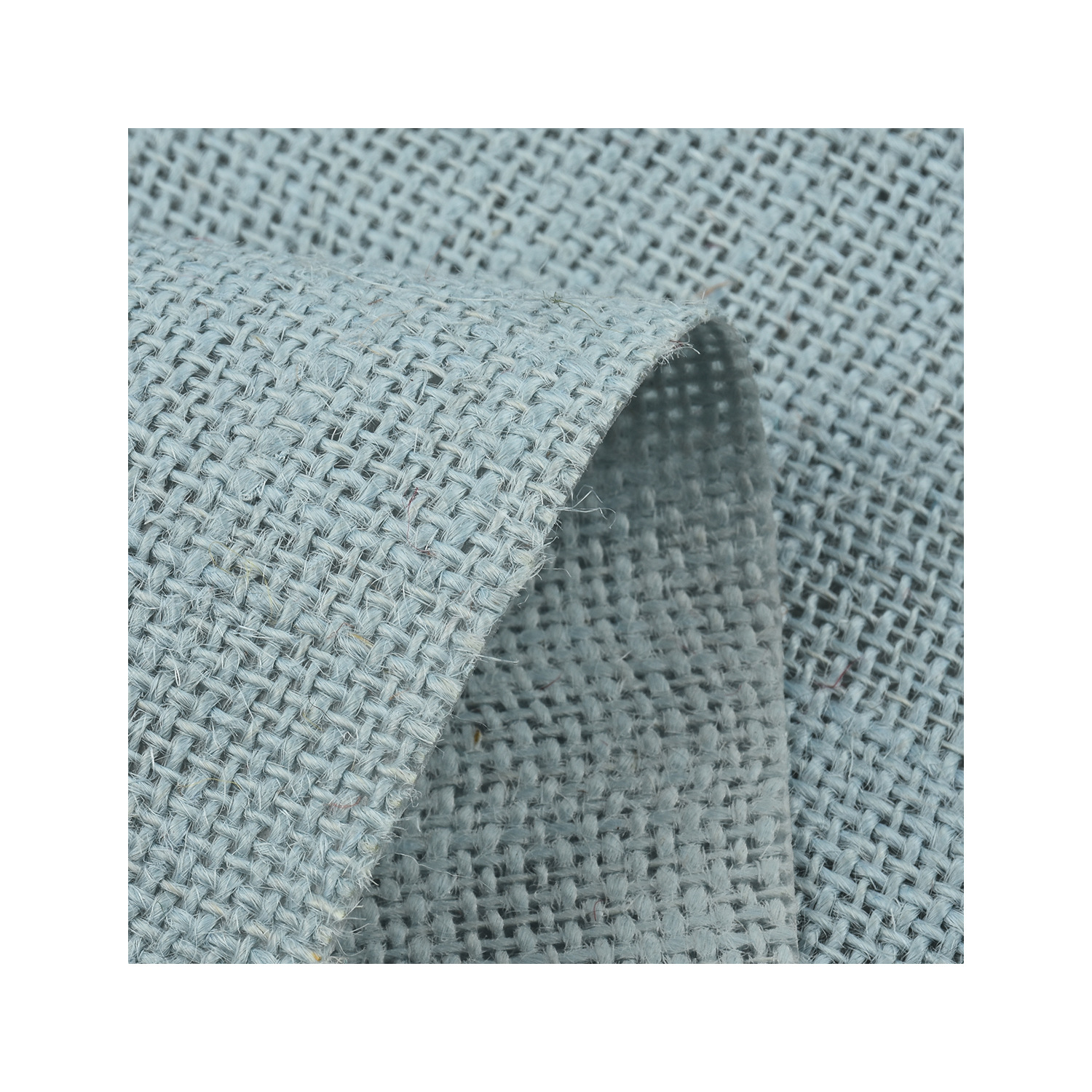 Manufacturer's Spot Multi-color Jute Dyeing Laminated Linen Handbag Christmas Crafts Home Textile Fabric