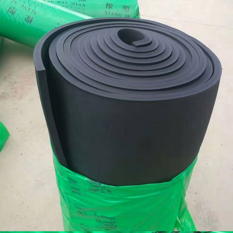 Rubber and Plastic Insulation Cotton Wall Roof Insulation Board Flame Retardant Rubber and Plastic Board Fireproof Insulation Sound Insulation Rubber and Plastic Insulation Board Wholesale