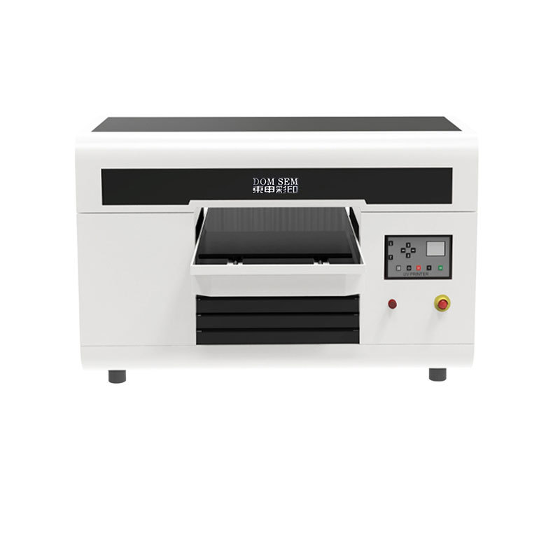 Small uv printer A3 flat acrylic stainless steel glass dial aluminum alloy wood wine bottle phone case