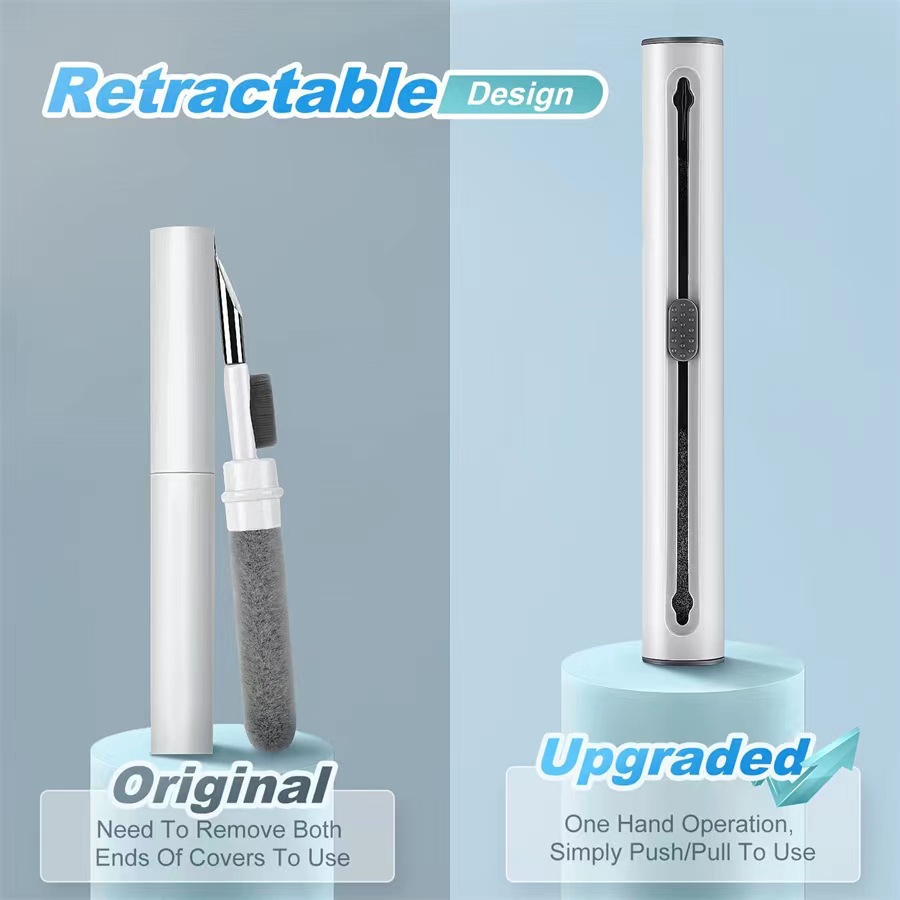 Cross-border new Bluetooth headset cleaning pen manufacturers disposable computer portable roller brush supply in stock suit