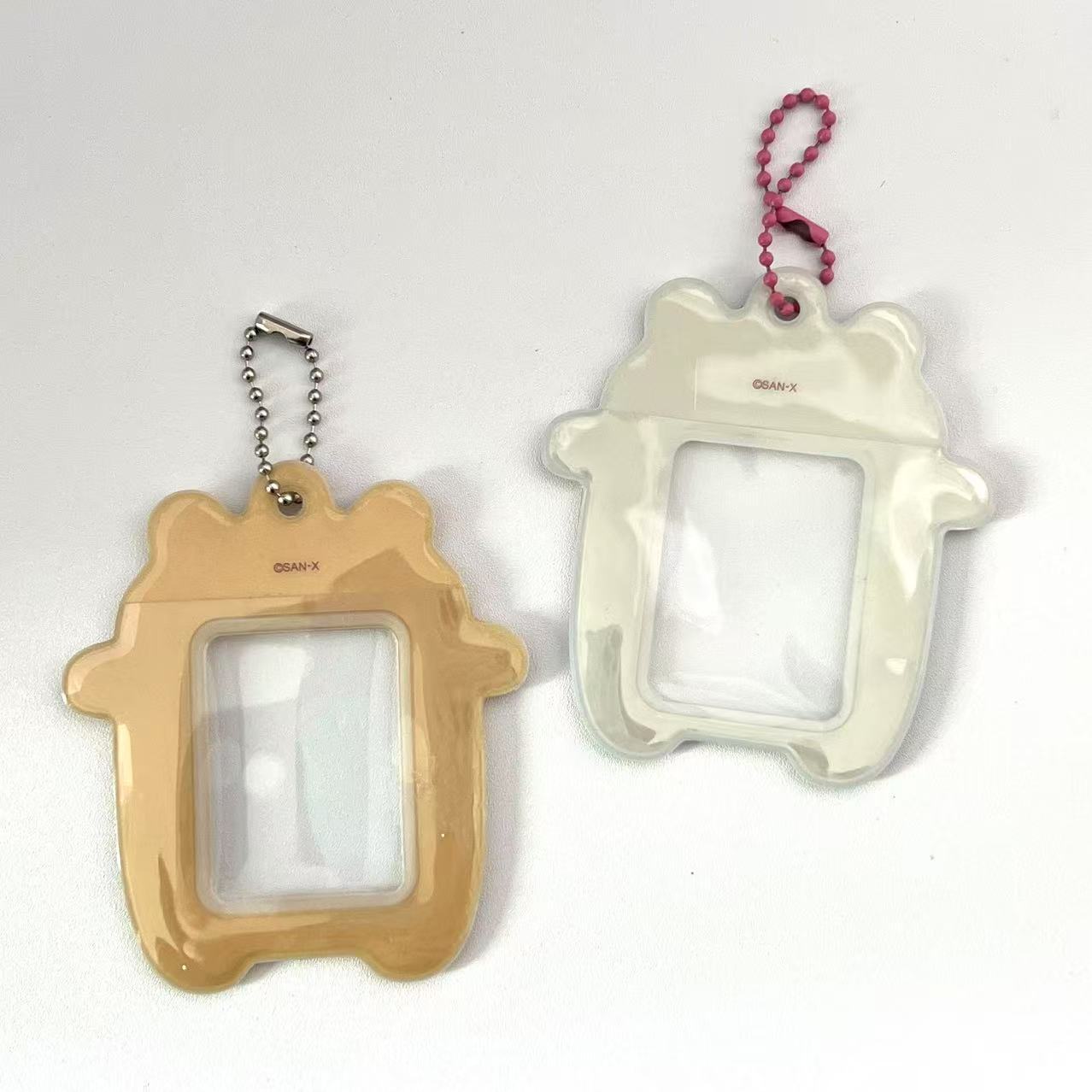 Kao Matsu Bear Small 2-inch ID Card Set Hand Account Book Decoration Aidou Photo Pendant