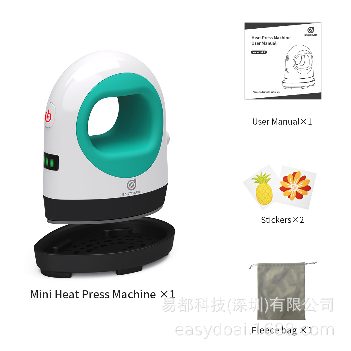 Factory Direct Supply Portable Heat Transfer Machine Mini Heat Transfer Machine