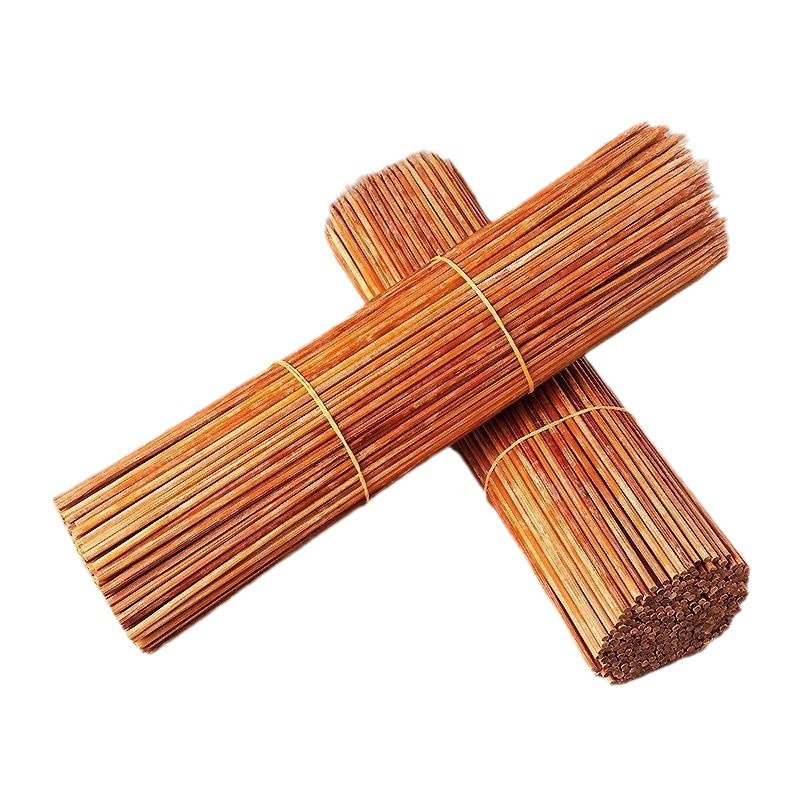 Extra Hard Carbonized Bamboo Skewers, Barbecue Hot Pot Skewers, Incense Charcoal Skewers, Barbecue Skewers, Disposable Bamboo Skewers