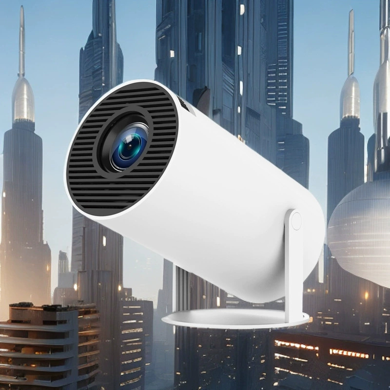 Cross-border Explosions HY300 Gun Projector Mini HD 3326 Smart Portable Camping Home Projector