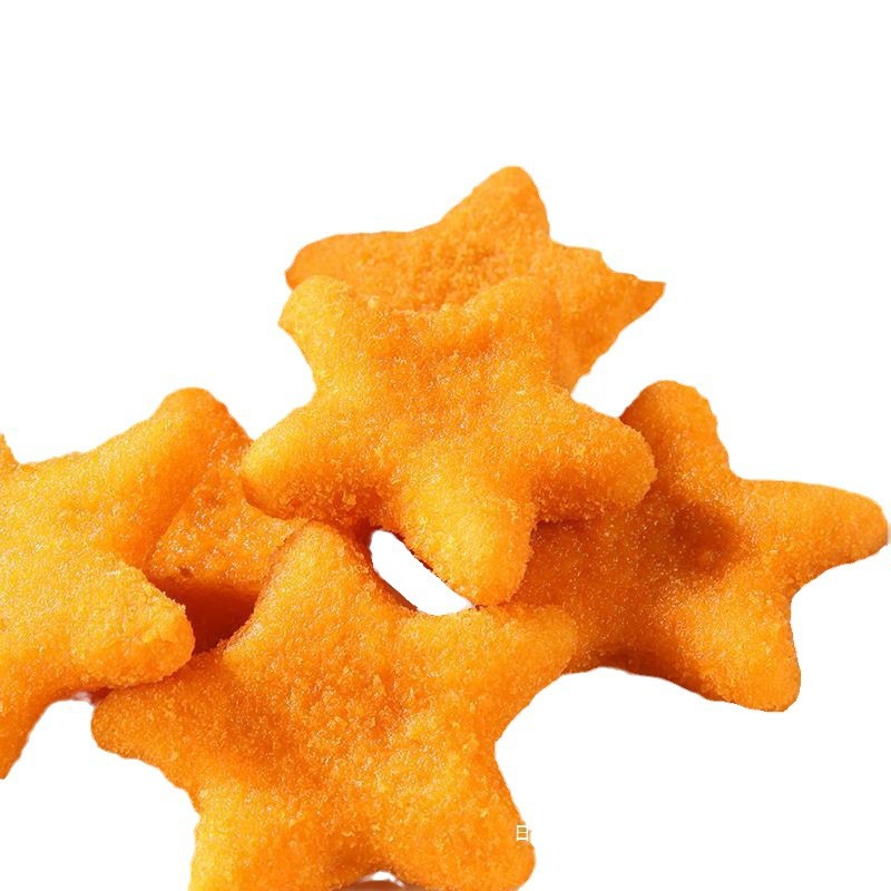 Xia Xing Five Star Chicken Nuggets, Chicken Fillets, Fish Nuggets, Chicken Rice Krispies, Bone and Meat Connected Chicken, Onion Rings, Fried Chicken Legs, Semi-Finished Products