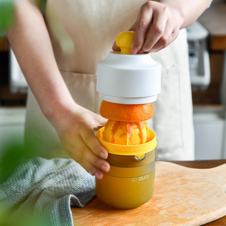 Простой ручной соковыжималка, портативная чаша для апельсинов и лимонов