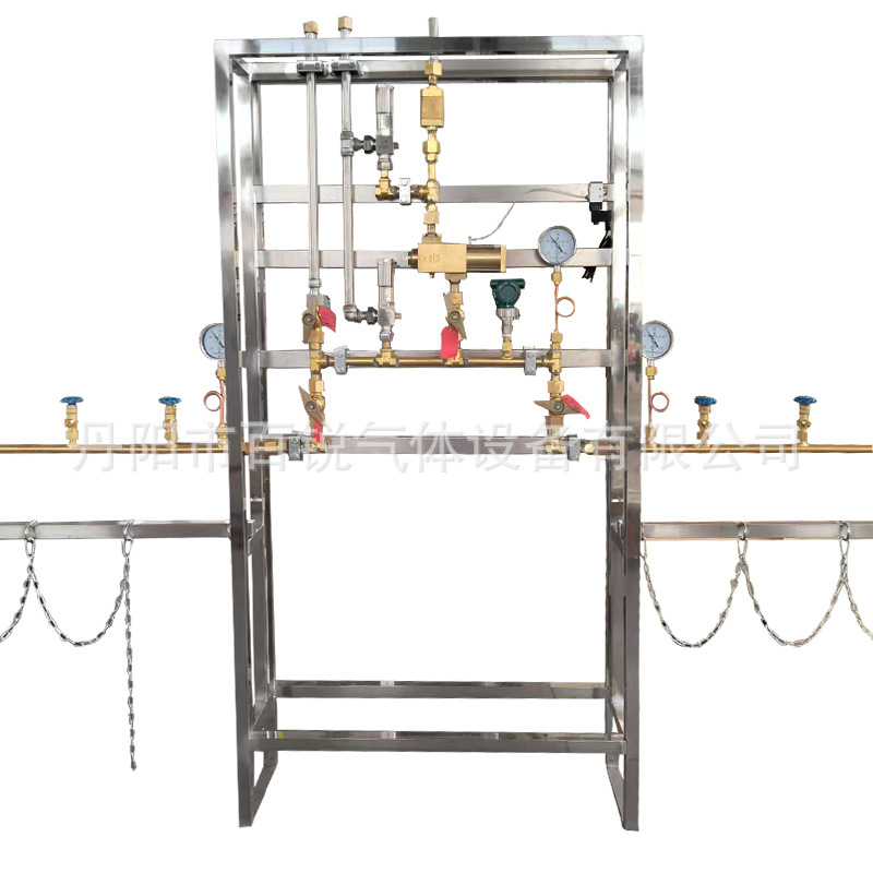 Wholesale Vertical High-Pressure Oxygen Filling and Dispensing Oxygen Nitrogen Stainless Steel Manifold Filling Station Filling Station