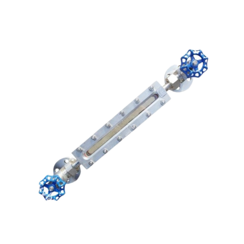 Manufacturer Supplies Translucent Glass Plate Level Gauge, High Temperature and High Pressure Glass Plate Level Gauge with Accurate Measurement and Pressure Resistance