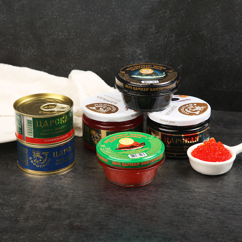 Imported Shahuang Caviar Imitation Yamaha Caviar Bonito Rice Sauce Canned 105g Cooking Sauce Cross-Border Wholesale
