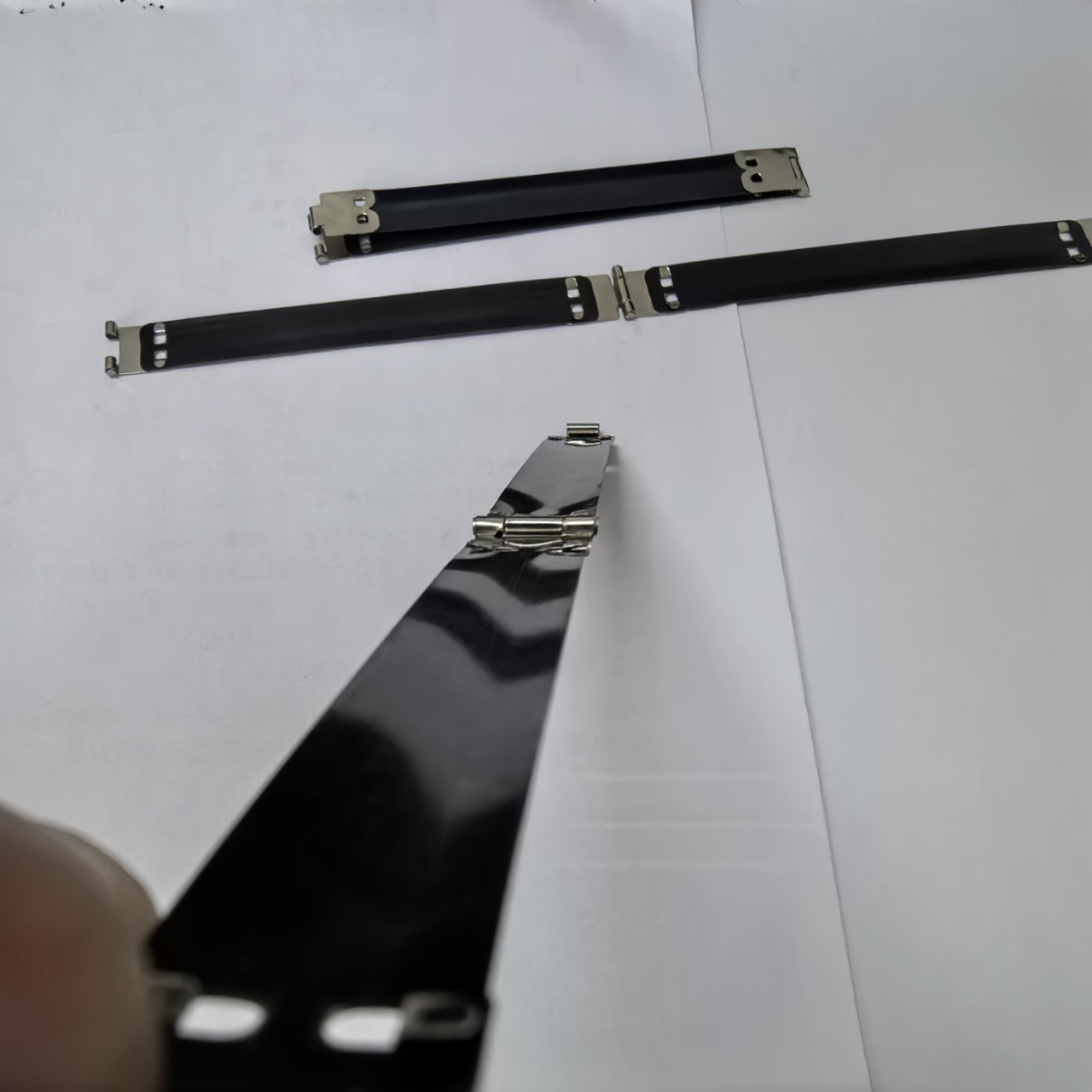 Ready-Made Spring Clip Accessories for Bags and Pockets, Manganese Steel Spring Clips