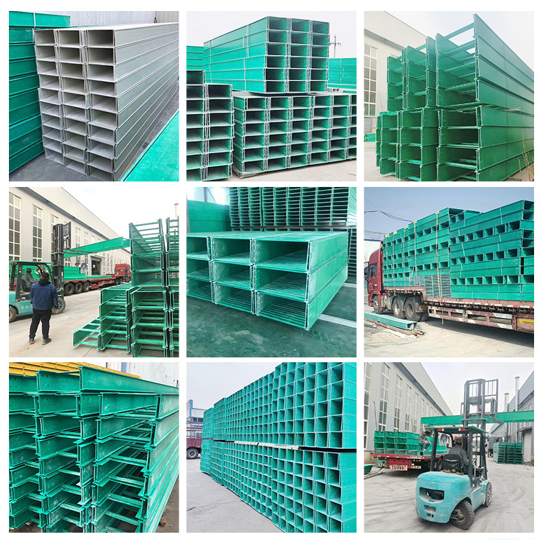 Spot Cable Bridge Frp Fireproof Trough Ladder Type Bridge Chemical Power Cable Wiring Trough Box Pipe Box