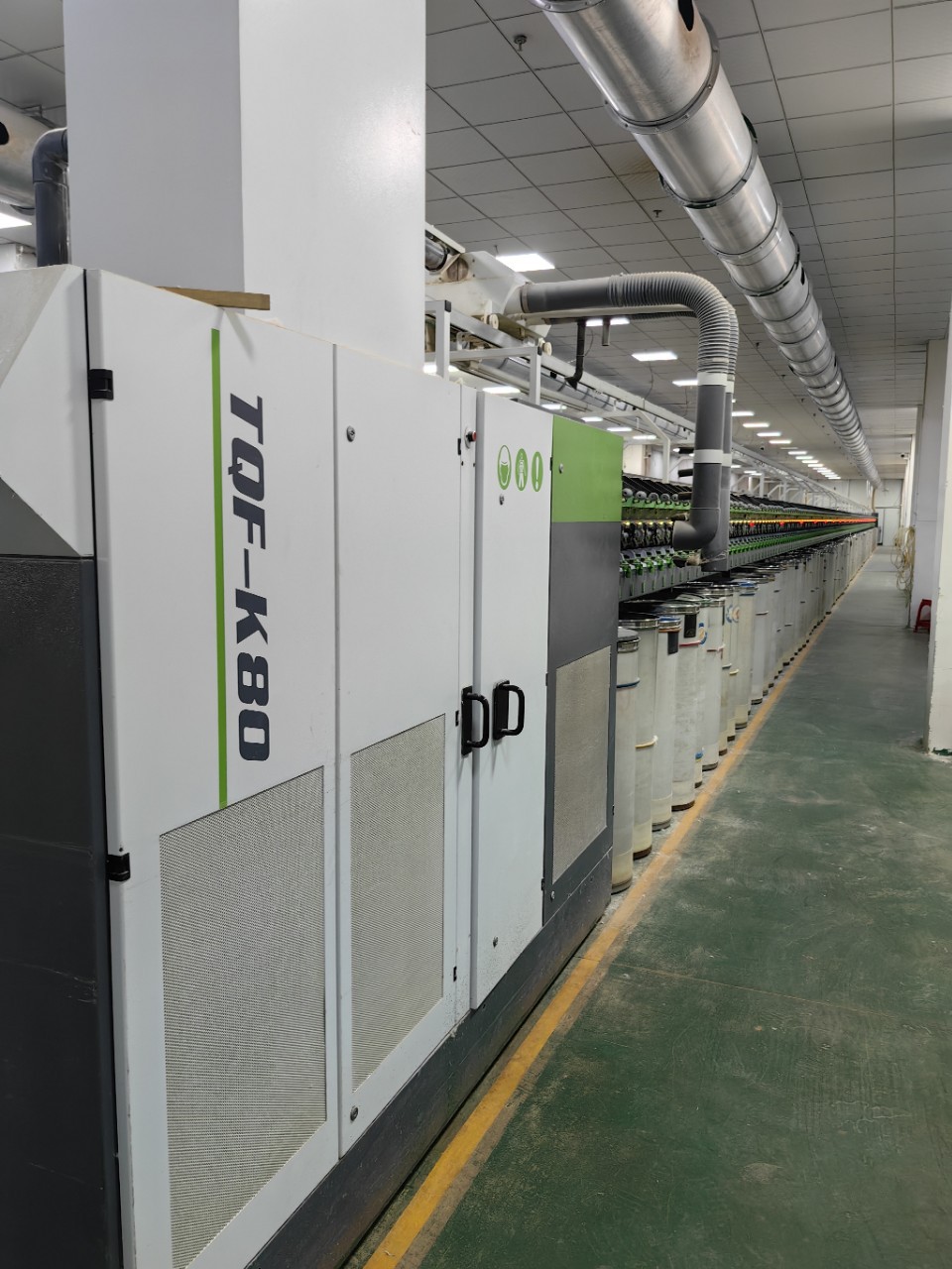 Used Air Spinning Equipment for Sale Used Titan K80 Air Spinning 3 Sets 500 Spindles Each Machine Produced in 2022