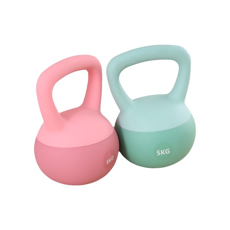 Cross-Border Soft Kettlebell Women's Fitness Equipment Kettlebell Home Use Dumbbell 2.5kg Soft Kettlebell for Squats and Glute Workouts