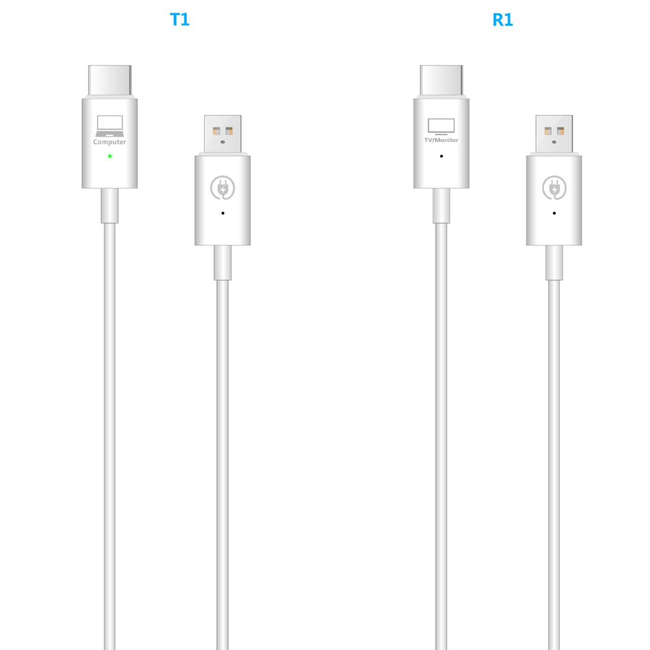 Mate2 wireless video transmission point-to-point screen projection wireless HDMI wireless image transmission office conference educational games