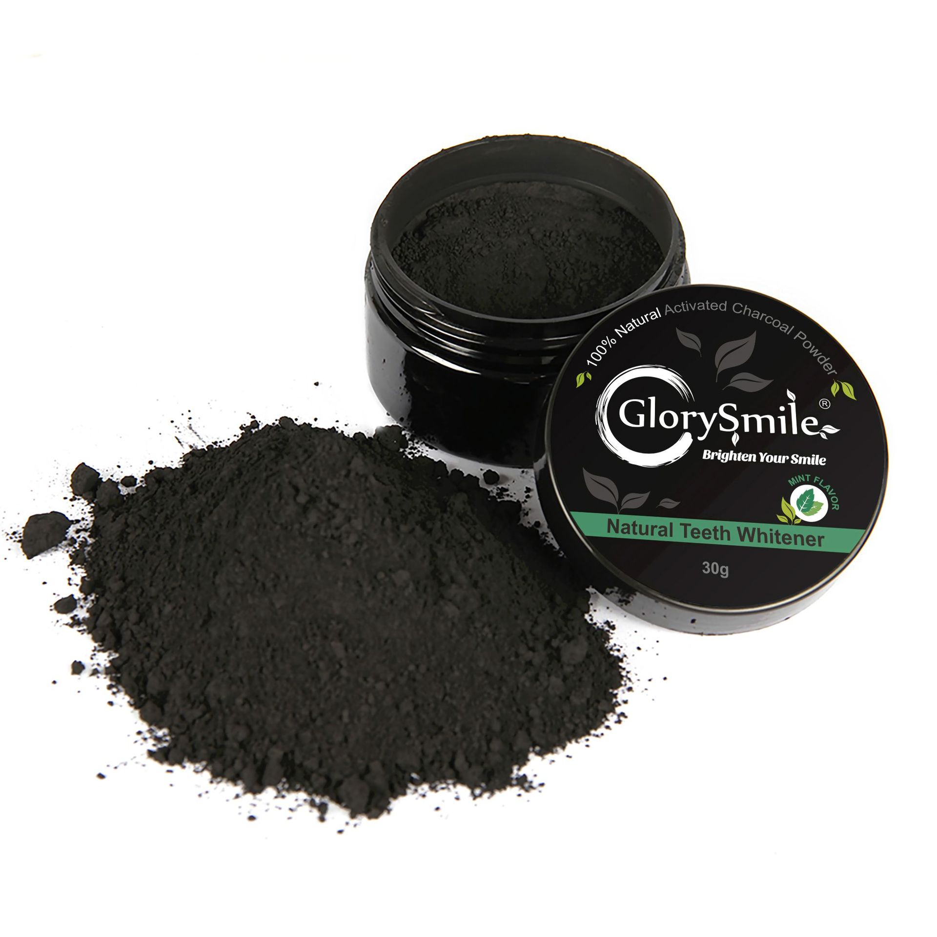 Factory wholesale activated carbon tooth powder bamboo charcoal black tooth powder baking soda bright white tooth powder cleaning mouth stain cleaning tooth powder