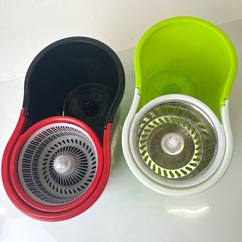Manufacturer Wholesale Rotating Mop Bucket with Hands-Free Washing, Dry and Wet Separation Mop for Wooden Floors and Living Room Cleaning