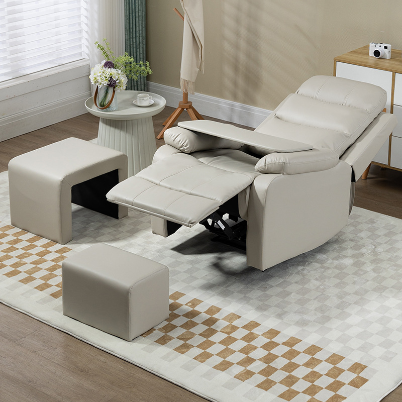 Кресло-одноместный диван капсула электрическое многофункциональное раскладное вращающееся массажное кресло для маникюра