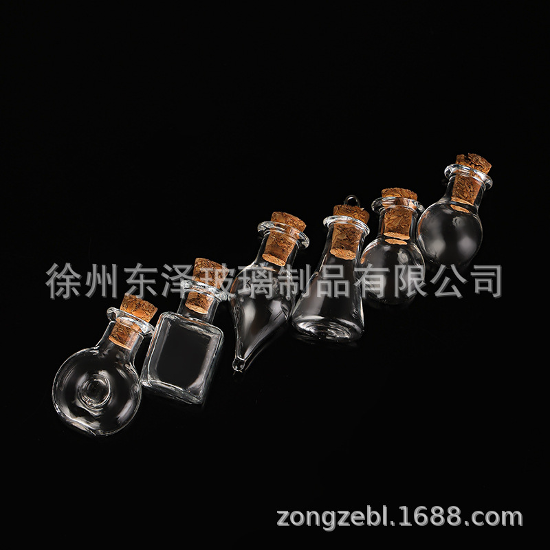Handmade DIY creative with cork drift bottle glass crafts glass bottle manufacturers can customize drift bottle