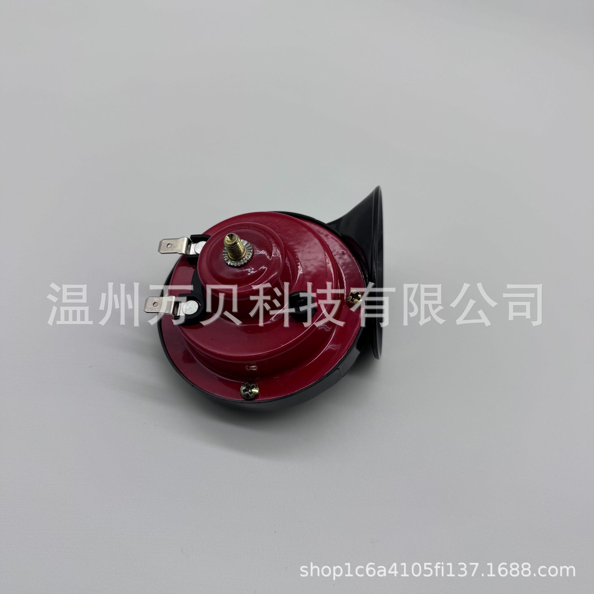 Car snail horn manufacturers wholesale motorcycle modified 12V high and low double tone whistle electric horn a pair of 12V