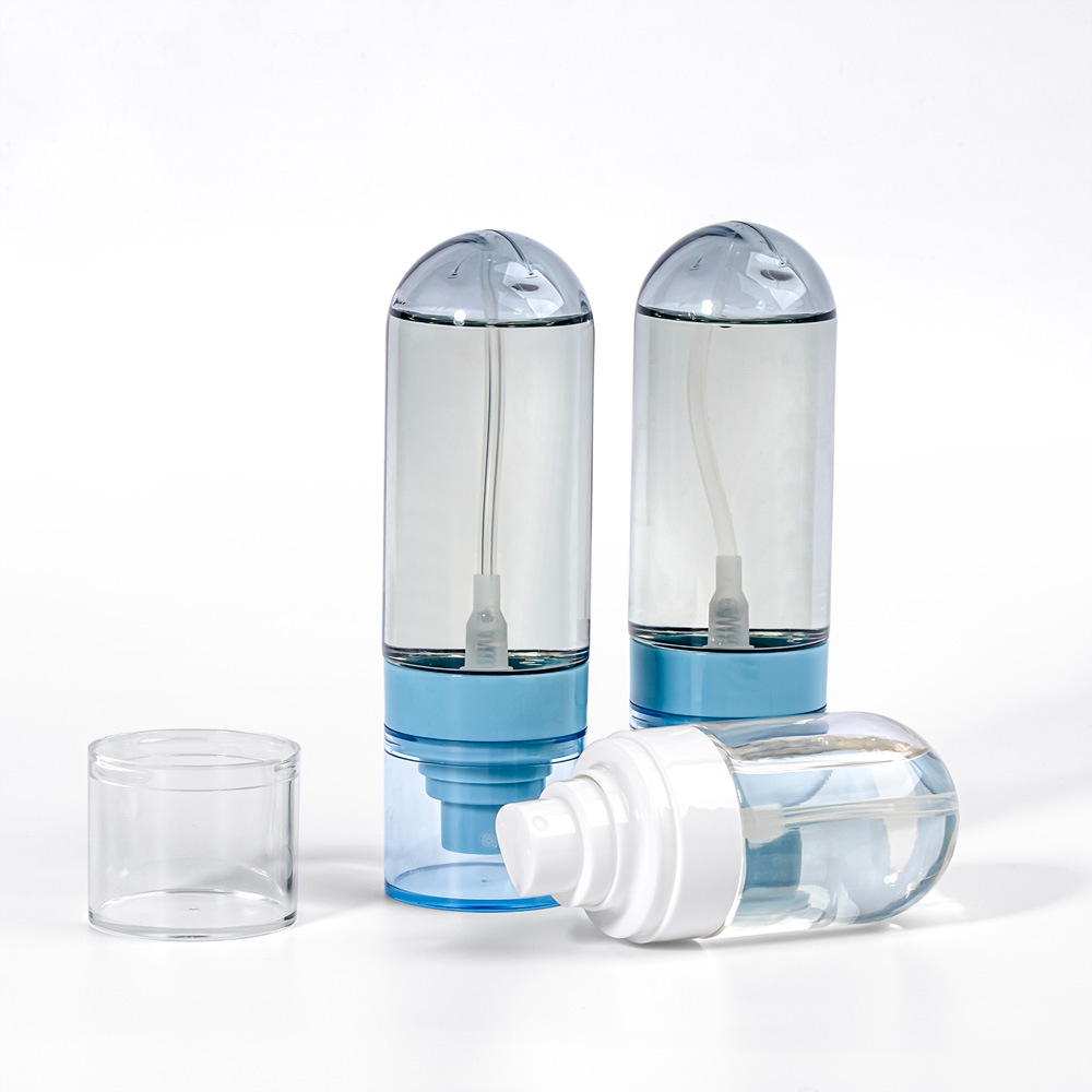 Amazon's New Inverted Makeup Setting Spray Transparent Bottle Has Long-Lasting Makeup Effect, Non-Stuck Powder, Matte Fine Mist, Oil Control, and Does Not Remove Makeup