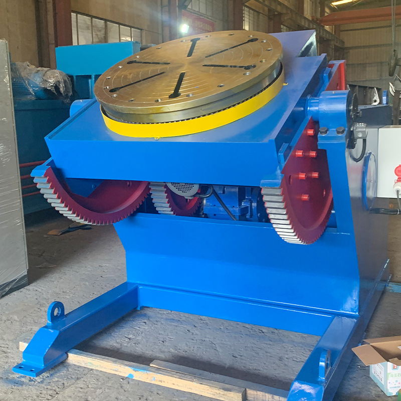 Welding Gear Machine Hbj-1002 Tons 10t Welding Equipment Automatic Turntable Welding Rotary Platform