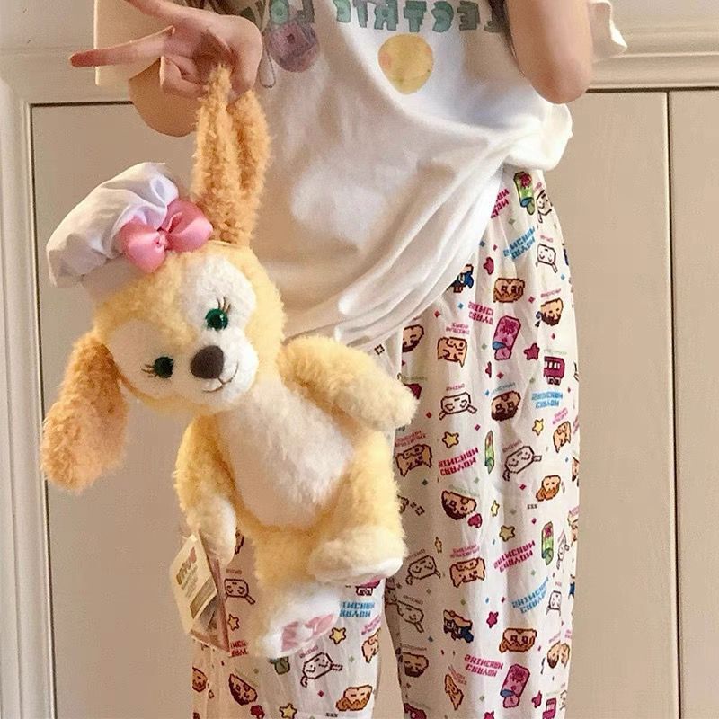 Walking pants! Cartoon pajama pants for women Summer and autumn new outdoor wear home air conditioning trousers Korean style loose casual pants