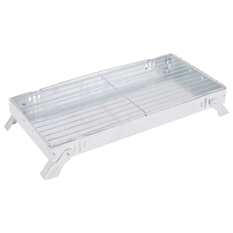 2024 Wild Outdoor Disposable Barbecue Large New Household Portable Camping Barbecue Small Grill