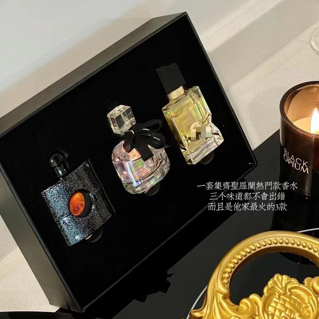 Seven-Piece Perfume Set for Girls, Light Fragrance Set, Gift Box, Birthday, Valentine's Day Gift, Fresh Souvenir